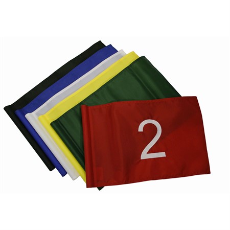 Tubflagga  i nylon, numrerad 1-9